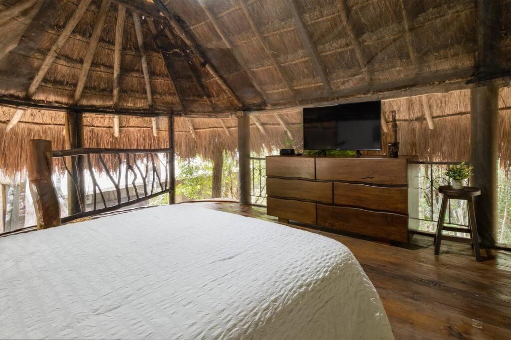 Palapa De La Selva With Cenotes Сasa de vacaciones