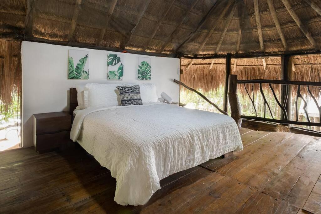Palapa De La Selva With Cenotes Сasa de vacaciones